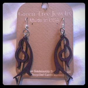 Unique Wooden Earings